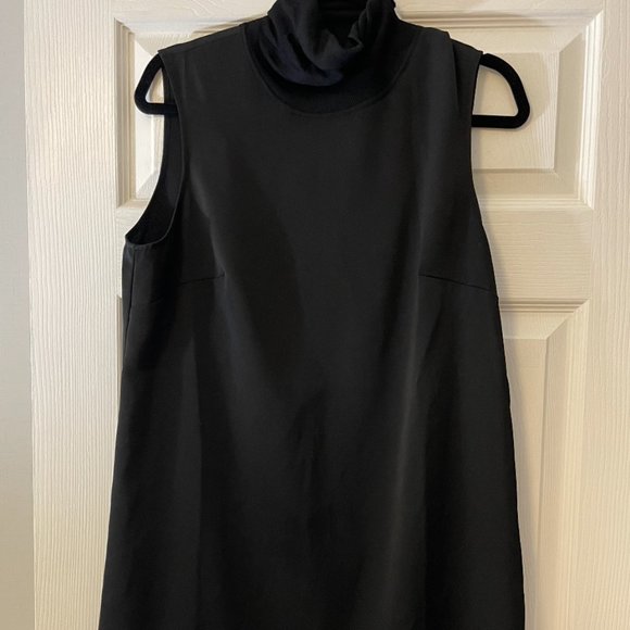 Club Monaco Black Dress with Collar - Picture 1 of 2